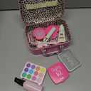 Pretend Makeup for Toddlers, Toy Play Makeup Set for Kids 3-5, Toddler Makeup Kit Pretend, Fake Makeup for Kids, Princess Toddler Toys for Girls, Gifts Toys for 3 4 5+ Year Old Girls(Not Real Makeup)