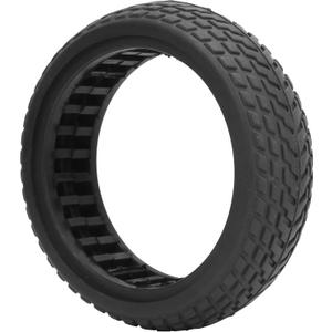Dilwe Electric Scooter Tyre 6.5inch Solid Tire ExplosionProof Rubber Wheel Tyre Replacement Electric Modification Accessories