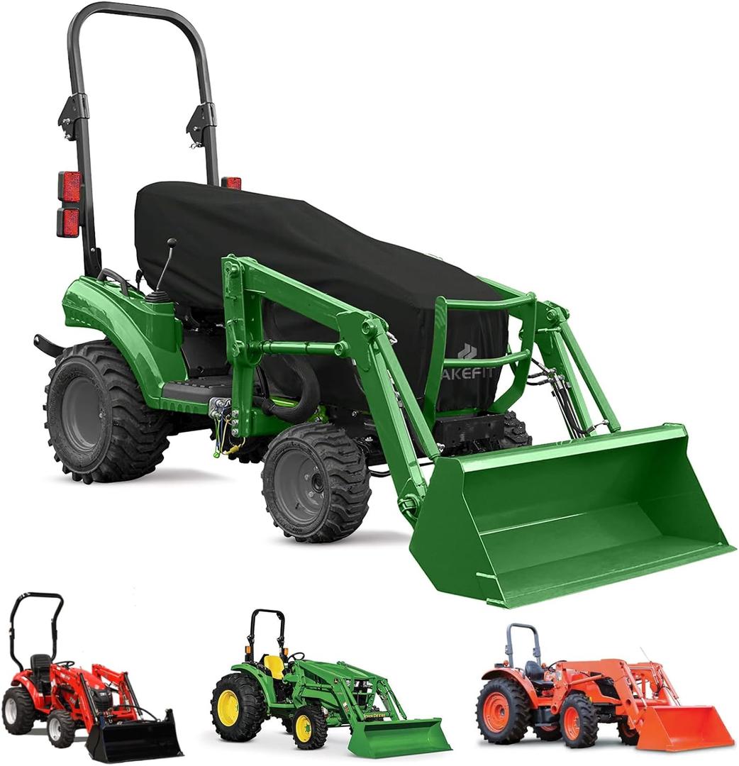 AKEfit Tractor Cover,Tractor Covers Waterproof Heavy Duty,420D Oxford Waterproof, Dustproof, UV Protection Universal Cover, 79 L x 26 W x 23 H. W x 23 H