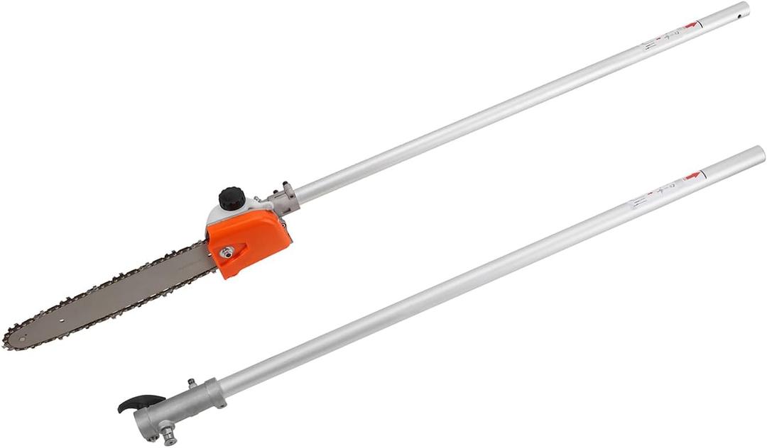 Pole Saw Attachment + Extension Pole Attachment Compatible with 125LDx 128DJx 128LDx 323LD 324LDx 325LDx 326LDx and 327LDx power head or trimmer head Silvery PA1100 575261201