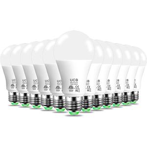 UCB Alexa Light Bulb 1300LM, 12W Smart Light Bulbs Warm White to Daylight Tunable, A19 E26 Bluetooth LED Bulbs for Bedroom Kitchen Living Room Office 12 Pack