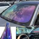 Chameleon Film Car Window Tint Auto Sticker (70% Purple, 40inX5ft)