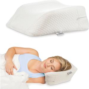 Therapeutica Travel Pillow, Firm Orthopedic Support, Average (White)