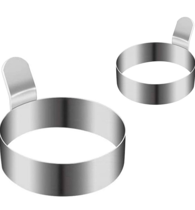 Eggs Rings, Stainless Steel Egg Cooking Rings, Pancake Mold for frying Eggs and Omelet