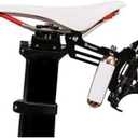 Triseven Bottle Holder Bike - Drink Holder Bike - for 2 Water Bottles and 2 CO2 Cartridges - Bike Cup Holder for Drink Bottle - Fit Bicycles - Bicycle Accessories - without Water Bottles