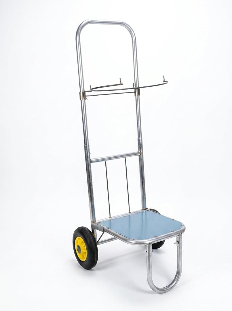 Adjustable Leaf Bag Holder Cart Heavy Duty Foldable for Yard Waste Hauling