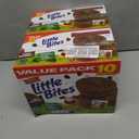 2 x (Value Pack) Little Bites Fudge Brownies, 10 individual packs, (1.8 oz each), Real Chocolate Mini Muffins, 18 oz Multipack (EXP 08/30/26)