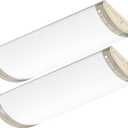 FAITHSAIL Dimmable 2FT LED Light Fixture, 2 Foot LED Linear Wraparound Lighting Fixtures, 30W 2700LM 4000K Kitchen Light for Craft Room, Laundry, Fluorescent Lights Replacement, 2 Pack