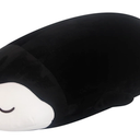 FFxiong 22" Black Penguin Plush Stuffed Animal Toy Cute Soft Body Large Pillow Plushies Doll Gift for Kids Girls Boys Christmas Birthday Valentines