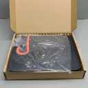 YONZEE 2-in-1 Car Steering Wheel Desk Tray & Car Seat Gap Filler Organizer  Foldable Carbon Fiber Look Table for Laptop, Eating, Writing  for Standard Round Steering Wheels (Orange)