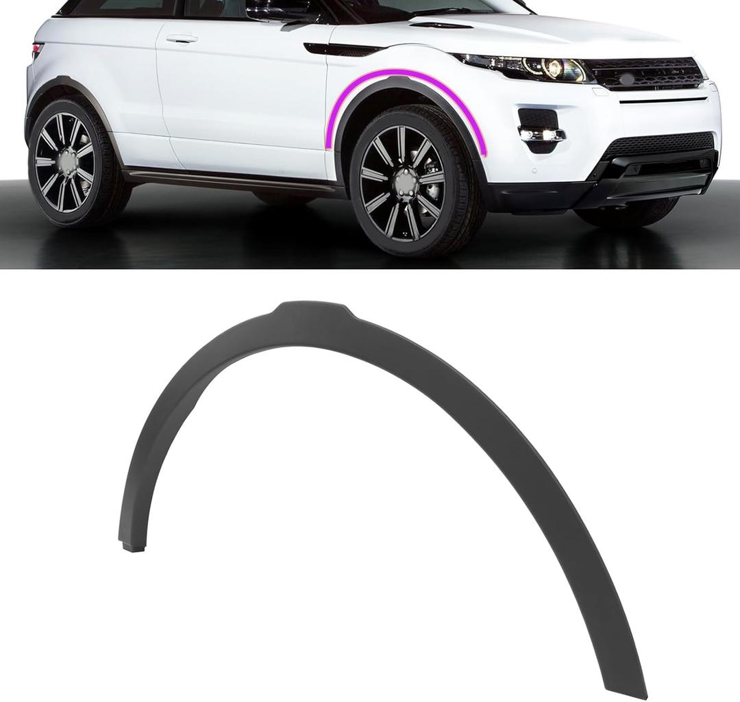 Wheel Molding Trim Fit for Land Rover Range Rover Evoque 2012-2017 Replace for RO1291100 LR044278(Front Right Side)