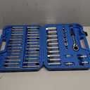 50PCS Strut Nut Socket Set Shock Absorber Socket Suspension Strut Top Mount Nut Removal Tool Suspension Strut Spreader Tool with Ratchet Adaptors