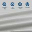 Magik & Kover Twin Mattress Protector Waterproof Cover 2 Pack, Waterproof Bed Twin Fitted Sheet Only, Machine Washable Deep Pocket Single Size Mattress Cover for Kids with Elastic Rubber Band, Grey