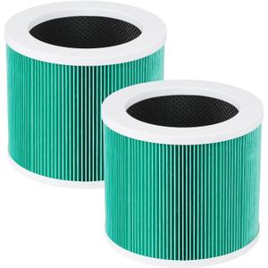 KEEPOW HY1800 Air Purifier Replacement Filter Compatible with MORENTO/Loytio/AYAFATO/Honeyuan HY1800 Air Purifier, 2 Pack