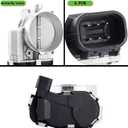 Electronic Throttle Body Assembly Fit for Buick Lucerne 2006-2011 & Cadillac DTS 2006-2011, SRX 2007-2009, STS 2007-2010, XLR 2007-200, V8 4.6L, Replace# 12615495 12602800 12580700 2173156 S20085