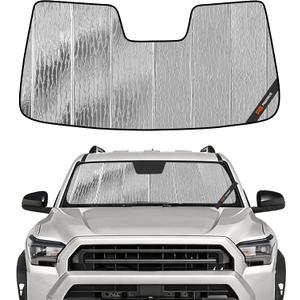 Pigenius Windshield Sun Shade for Toyota 4Runner 2025-2026 with Factory Dashcam, Front Window Sunshade - AstraGuard