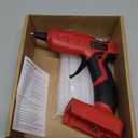 Cordless Hot Glue Gun for Milwaukee, Suitable for Milwaukee 18V Li-ion Battery, 30s Quick Preheat Hot Melt Glue Gun with 30 Pcs Glue Sticks(7 * 150mm) for Arts & Crafts & DIY & Repairs(Tool Only)