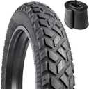 YUNSCM 1 PC 20" Heavy Duty Fat E-Bike Tire 20x4.0/102-406 Compatible with Electric Bike 20 x 4.0 20X4 All-Terrain Directional Tread Bicycle Tire (Y-1278)