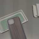 Wood Case for iPhone 15 - Real Natural Wood,- Slim Shockproof Hybrid Wooden Cover for iPhone 15 (Walnut)