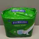 FitRight Adult Diapers, Extra Heavy Absorbency, L (Waist Size 44in-56in), 20 Count, OptiFit Incontinence Briefs for Men and Women, Disposable, Moisture Wicking, Leak Protection,