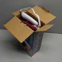 Massaging Weighted Heating Pad for Back Pain Relief,Heating Pads for Neck, Shoulder,Cramp,Portable Heated Pad with 3 Heat Settings & 6 Massage,18 Relaxing Combinations,Auto Off,12"*24",Dark Blue