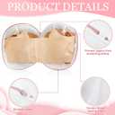 Shappy 6 Pieces Bra Washing Bag for Laundry Mesh Wash Lingerie Underwear Brassiere Washing Bags with Zipper for Women Laundry Storage (11.81 Inch,Pink)