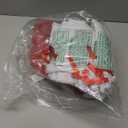 ANVAVO 16 Pack Christmas Stockings Red Felt Xmas Fireplace Hanging Stockings 18 Inches Christmas Holiday Stockings for Family Holiday Xmas Party Decorations