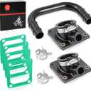 Intake Manifold Boot & Intake crossover tube Kit For Yamaha Banshee 350 YFZ350 1987-2006