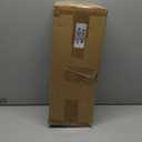 Friends Forever Serena Donut Memory Foam Orthopedic Dog Bed, Soft Faux Fur Oval Cat Couch For Indoor Pet, Fluffy Calming Plush Shag, Round Raised Bolster Cushion, Machine Washable Cuddler, Grey (Large (36"x27"x7.5"))