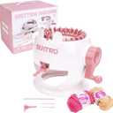 Knitting Machine 22 Needles, Double Knitting Machine kit, Board Rotating Double Weaving Machine kit for Dults or Kids Gift Knit Scarf Hat Sock, l11 (22 l1), 22 pin (L1), YNUSL11