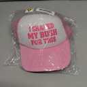 Funny Trucker Hats for Women Hot Pink Funny Gag Hats for Adults Humor Dirty Bachelorette Party Hat