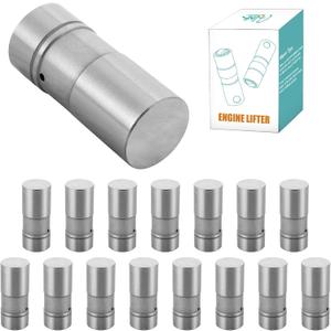 AULINK 16pcs HL1900 Hydraulic Flat Tappet Lifter For 1962-1999 Ford 221 255 260 289 302 351 370 400 429 460 3.6L 4.2L 4.3L 4.7L 5.0L 5.8L 6.1L 6.6L 7.0L 7.5L, Replaces L900 213-1667 36-900CCI