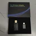 Mini Wireless CarPlay Adapter for iPhone & Android Auto (2025 Upgrade), No Delay, Fast & Stable Connection, Plug & Play, Converts Wired to Wireless Carplay Dongle for 2016+ Cars, USB-A/Type-C Port