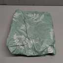 Walrus Round Vinyl Fitted Tablecloth with Flannel Backing Elastic Edge Design Table Cover Waterproof Oil-Proof PVC Table Cloth Stain-Resistant Best for 37"-44" Round (Mint Leaf)