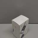 Electric Salt and Pepper Grinder Set with LED Power Display,Larger Capacity Salt and Pepper Shakers Set Rechargeable Electric with Flexible Coarsenes,LED Light,One Hand Operation for Kitchen (Black)