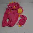 HSCTEK Baby Dinosaur Costumes Newborn, Infant & Toddler Boys Girls (12-18 Months, Pink Triceratops)