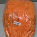 Shillance 2 Packs Orange Spandex Tableclothes for 8 Foot Rectangle Table, Spandex Table Covers 8FT Stretch Table Skirts Rectangle Wrinkle Free Fitted Tablecover for Event, Wedding, Banquet & Parties