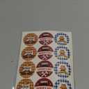 PETCEE Happy Fathers Day Stickers Labels, 1.5" Father's Day Gift Tags Stickers,Buffalo Plaid Fathers Day Gift Present Labels Stickers for Envelope Seals Gift Wrap Boxes Cards Party Favor Decorations,
