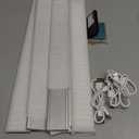 EZVALO 5-Pack Under Cabinet Lighting, 4000mAh Rechargeable Motion Sensor Light, 16.5inch Magnetic Closet Lights with Dimmable & 3 Color Temps, Wireless Motion Activated Lights with Remote for Kitchen