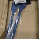 HOTEC 2 pieces Set Basting Brushes Silicone Heat Resistant Pastry Brushes Spread Oil Butter Sauce Marinades for BBQ Grill Barbecue Baking Kitchen Cooking BPA Free Dishwasher Safe (Classic Blue)