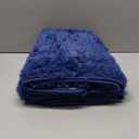 Blue Shag Area Rug for Bedroom, 4x6 Fluffy Shaggy Rugs for Living Room Boys Kids Nursery, Ultra Soft Comfy, Modern Fuzzy Plush Carpet for Girls Teen Dorm Indoor Home Decor, Upgrade Non-Slip