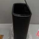 TIPGO 5 Gallon Motion Senor Bathroom Trash Can with Lid, Automatic Garbage Can Touchless, Smart Plastic Waste Basket for Narrow Spaces, Bathroom, Office, Bedroom, Living Room (Black)