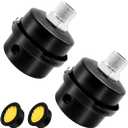 2pcs 1/2" Thread Air Compressor Silencer,Air Compressor Intake Filter Sound Muffler Accessories 20mm for generators,blowers, exhaust ports