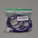 1-Up One-Handed Hair Tie (Purple/Purple) 3 pack