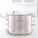 Instant Pot Stainless Steel Inner Cooking Pot 8-Qt, Polished Surface, Rice Cooker, Stainless Steel Cooking Pot, 8 Quarts