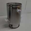 304 Stainless Steel 20 Liter Milk Can, 5.25 Gallon Wine Pail Bucket with Spigot and Sealed Lid, Heavy Duty