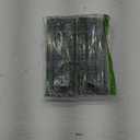 HBL' 4 Pack | 5.9 Inch Closet Door Pulls, 304 Stainless Steel Sliding Closet Finger Pull, Recessed Finger Pull for Bypass, Pocket and Barn Door, Black