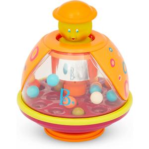 B. toys  Poppitoppy Ball Drop Toy for Babies & Toddlers  Colorful Ladybug Tumble Toy with 20 Balls  Develops Fine Motor Skills & Hand  Eye Coordination  Cause & Effect Learning  Fun Sensory Play