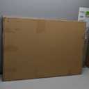 upsimples 24x36 Poster Frame, Display Pictures 20x30 with Mat or 24 x 36 Without, Wall Hanging Picture Frames, Black, 1 Pack