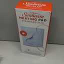 Sunbeam Heating Pad Standard Size (12" x 15" (Pack of 1), Light Blue)
